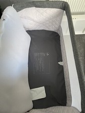 babylo next to me crib - grey